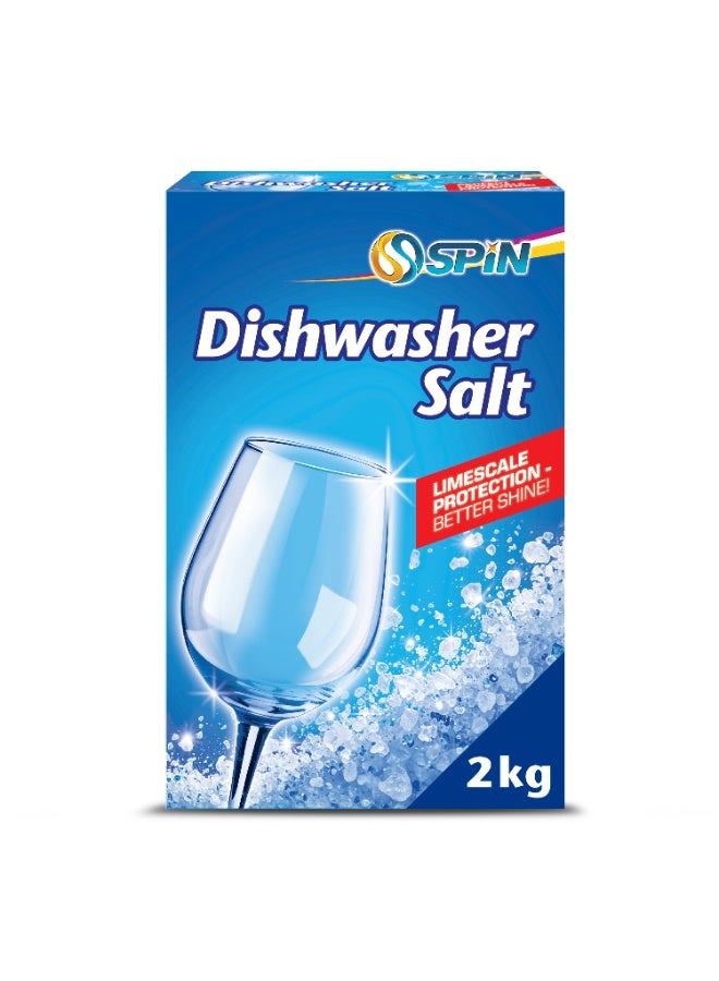 سبين ملح غسالة الأطباق - 2 كجم (عبوة من قطعتين) - Image 2